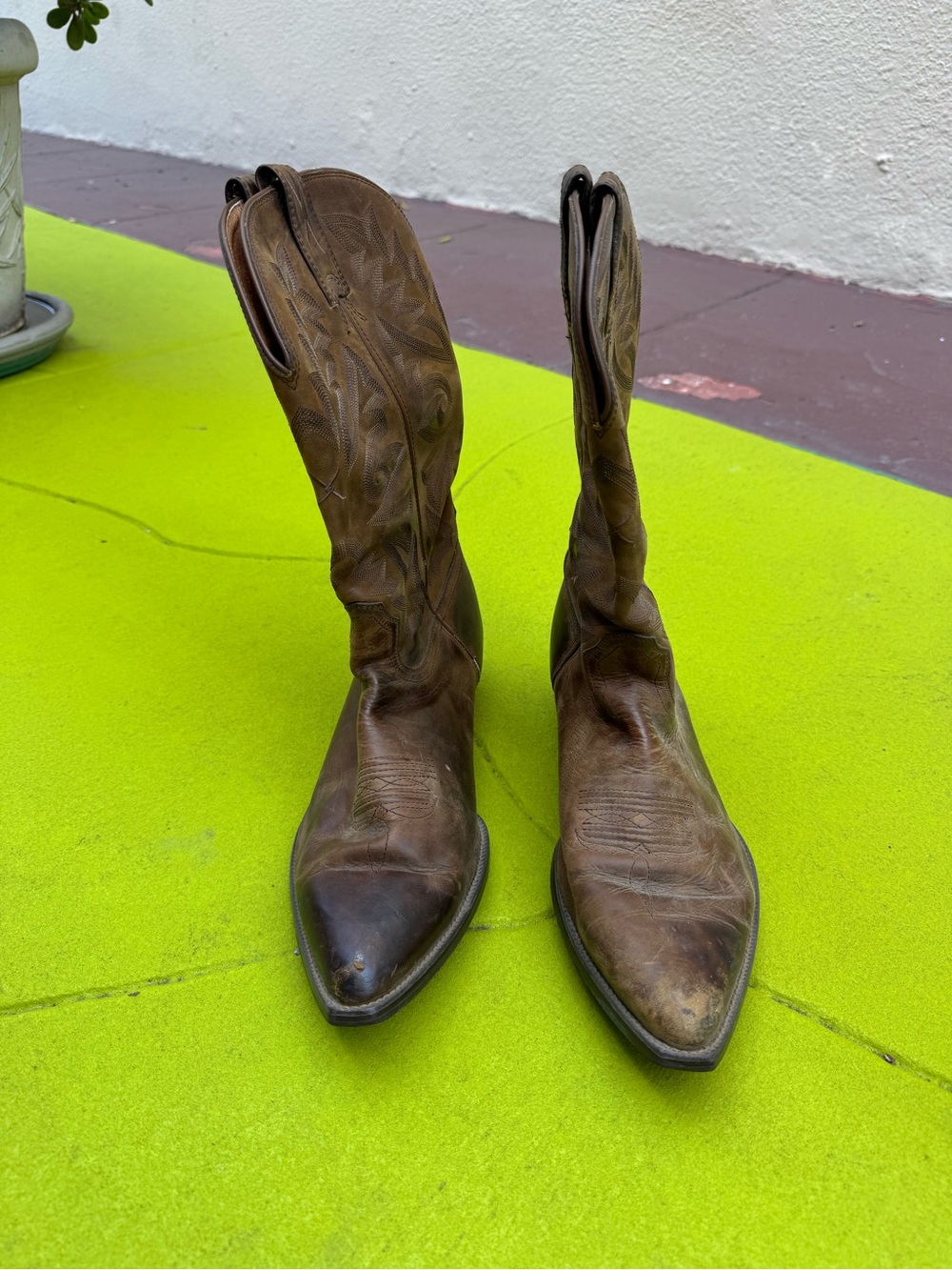 Twisted X MWT0005 Brown Leather Western Cowboy Boots Men’s 13D